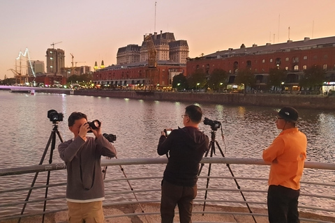 Buenos Aires: Tour Privado de Fotografía Crepuscular / TallerBuenos Aires: Tour fotográfico crepuscular en la zona del Obelisco