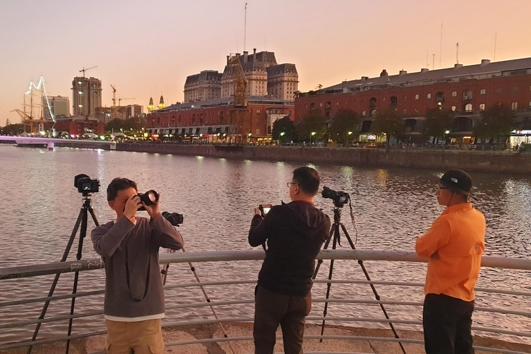 Buenos Aires: Tour Privado de Fotografía Crepuscular / TallerBuenos Aires: Tour fotográfico crepuscular en la zona del Obelisco