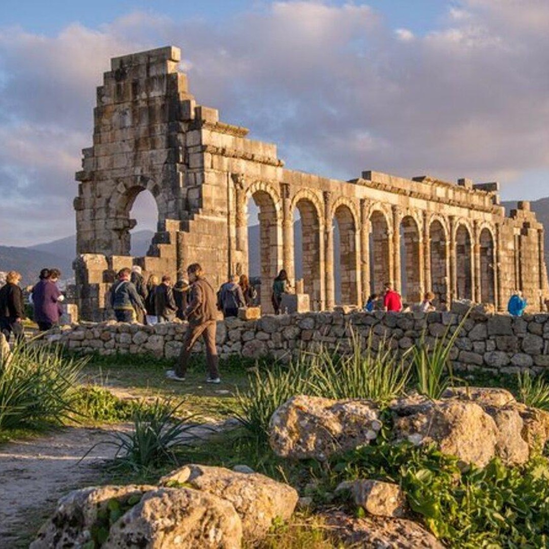 Volubilis : Excursion privée d'une journée de Fès à Volubilis et Meknès