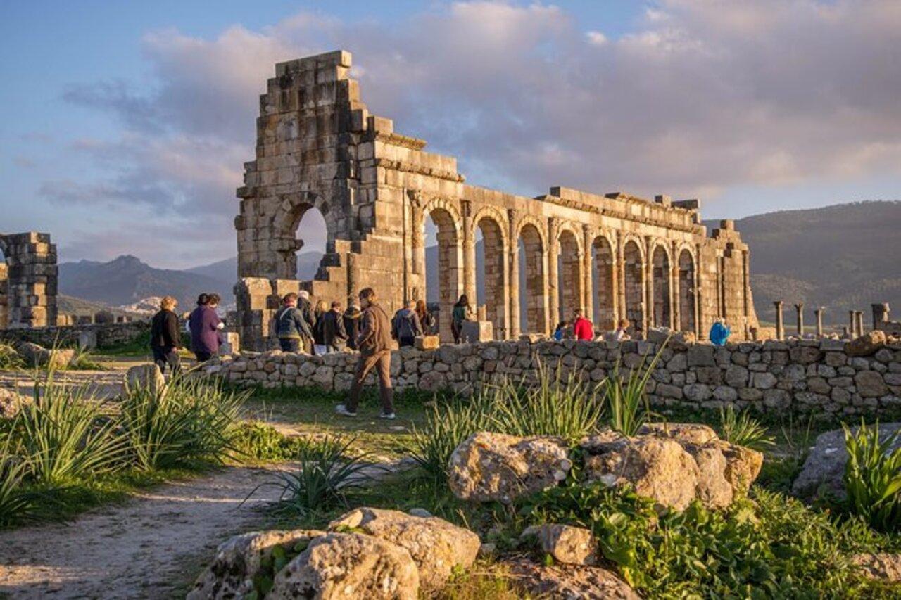 Volubilis : Excursion privée d'une journée de Fès à Volubilis et Meknès - Photo 1
