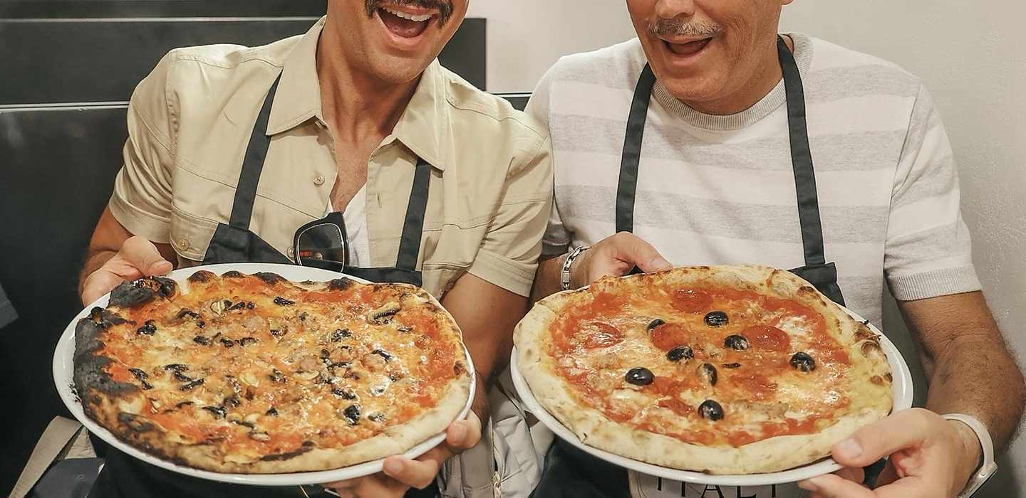 Rom: Pizza- und Tiramisù- oder Eis-Kurs mit Spitzenwein Rom: Pizza- und Tiramisù- oder Eis-Kurs mit Spitzenwein