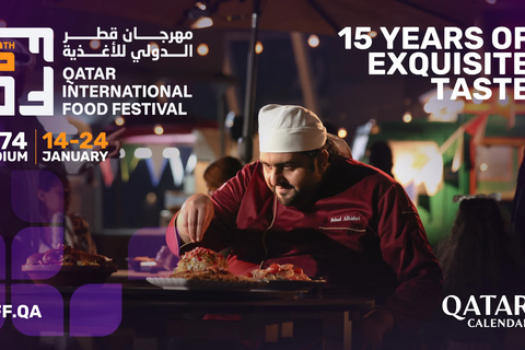 Qatar International Food Festival & Food Tasting & Fireworks