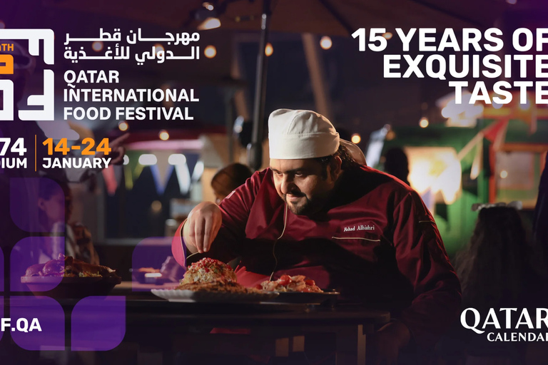 Qatar International Food Festival & Food Tasting & Fireworks
