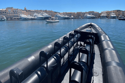 Cannes: passeio de barco pela costa até St Tropez via Esterel