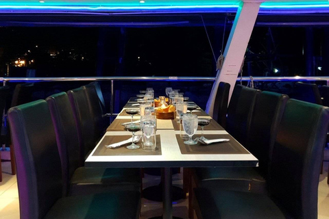 Bangkok: VELA Dinner Cruise TicketSonnenuntergangskreuzfahrt - Dämmerungsprogramm im Asiatique