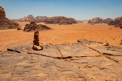 Aqaba: Tour privato del Wadi Rum con safari in jeep e cena