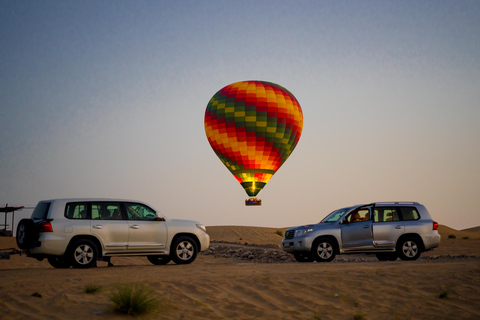 Dubai: Sunrise Hot Air Balloon Ride with Transfers & More