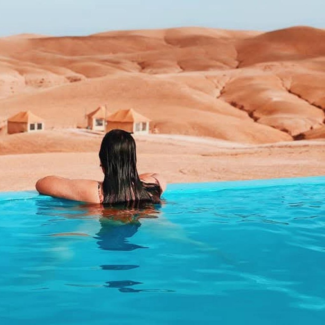 Aventure à Marrakech : quad dans le désert d'Agafay, chameau, déjeuner - quad