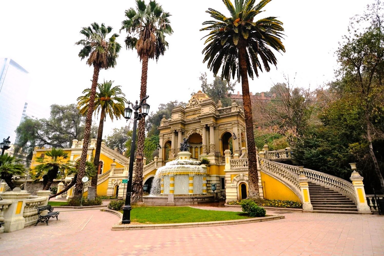 Santiago: Private City Tour with Funicular Ride