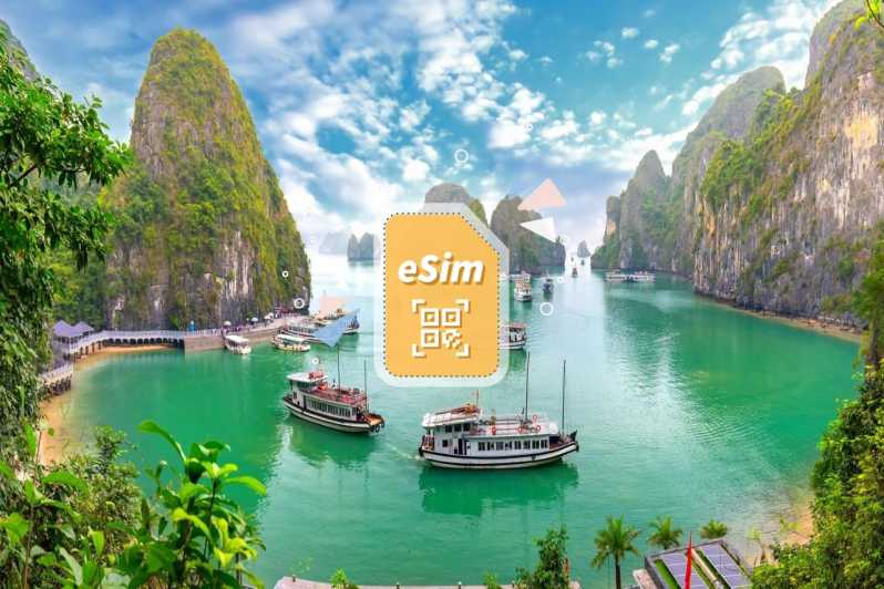 Vietnam: eSim Mobiel Data Plan