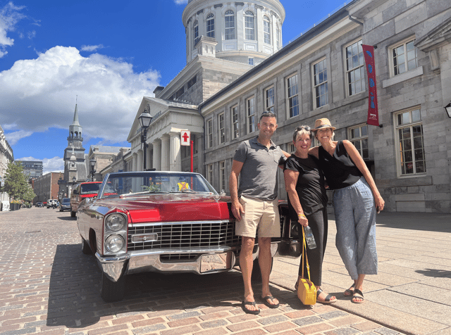 Montréal: Guided Tour in Vintage Convertible Cadillac