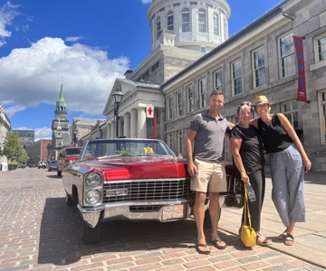 Montréal: Guided Tour in Vintage Convertible Cadillac