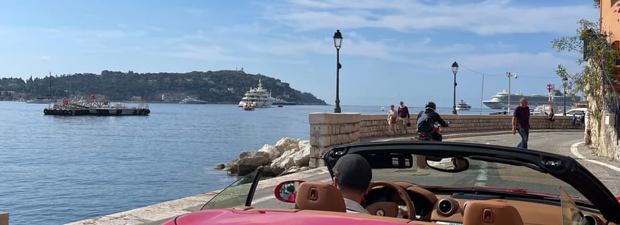 Beaulieu : Èze, Beaulieu et Saint-Jean-Cap-Ferrat en Ferrari