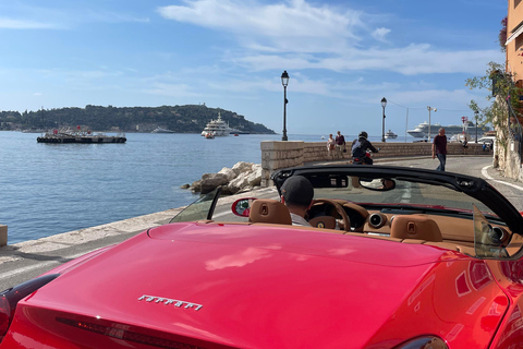 Beaulieu : Èze, Beaulieu et Saint-Jean-Cap-Ferrat en Ferrari