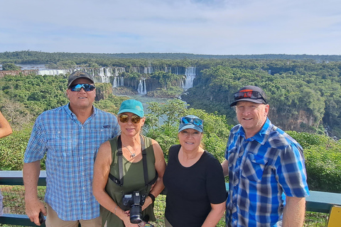 Excursión privada de un día a ambos lados de las cataratas