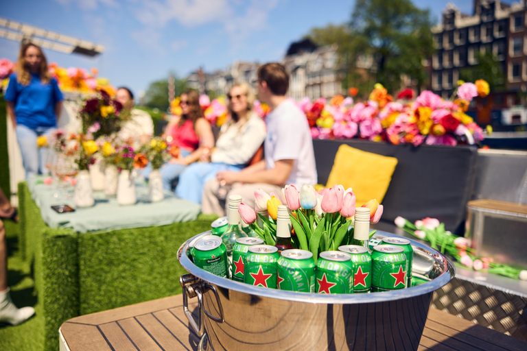 Amsterdam: City Highlights Cruise on a Luxury Flower Boat City Highlights Flower Boat Cruise | Without Cheese