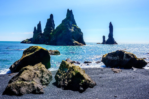 RVK: Gletscherwanderung, Wasserfälle an der Südküste und schwarzer Sandstrand