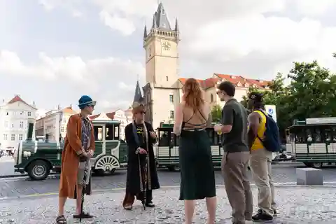 Prague : Visite à pied de la Vieille Ville et de la Nouvelle Ville + boisson gratuite