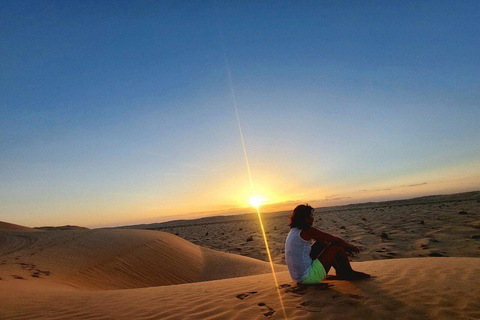 Salalah: Sunset desert safari tour in salalah(private tour) Desert Sunset with Dinner