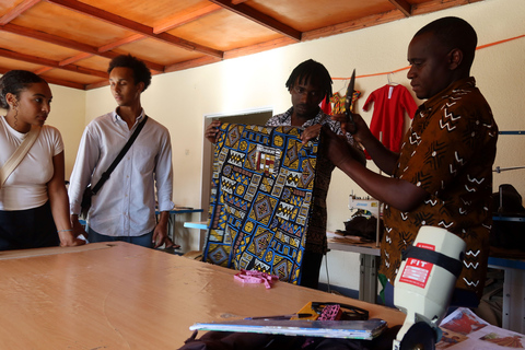 Kigali: Kimironko Market Tour and Sewing Workshop KIMONO MAKING