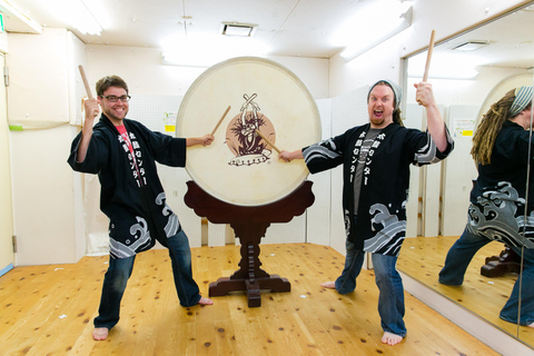 Osaka Kyoto Kobe： Authentic Taiko Drumming Experience Osaka Studio