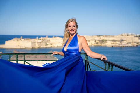 Malta: Flying Dress Photoshoot & Video Experience
