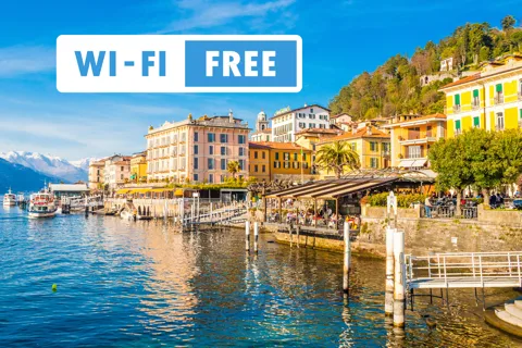 Au départ de Milan : Côme, Bellagio, Lugano, bateau exclusif, HQ WI-FI