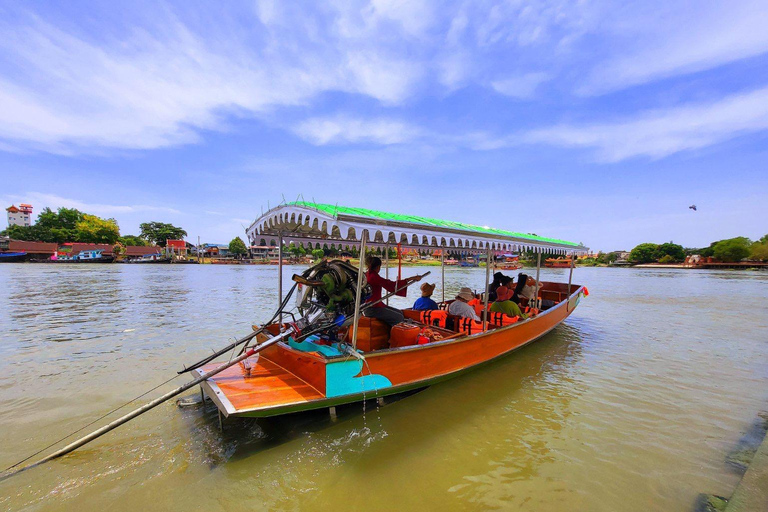 Ayutthaya: Private 1 hour Boat tour Pa Sak River Ayutthaya: Boat tour