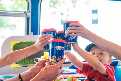 London: PAW Patrol Bus Tour with Afternoon Tea Lower Deck Premium Bus 1