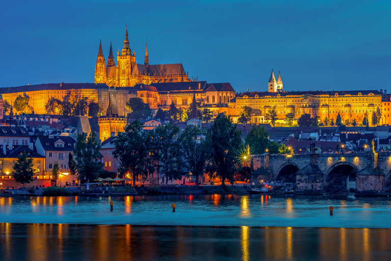 De Viena: Visita guiada de um dia a Praga