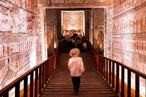 Luxor: Valle de los Reyes, Reinas Visita compartida, Guía y Almuerzo