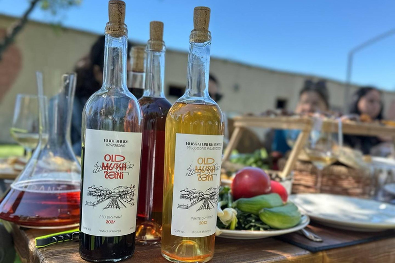 Georgia, discover the historic winery of village Mukhrani old mukhrani wine tasting