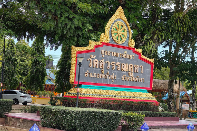 KhaoLak : Rafting en eaux vives, grotte des singes, bain des éléphants