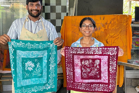 Bali: Batik Crafting Class with Local Instructor Making Batik with local Intructor (100 X 150)