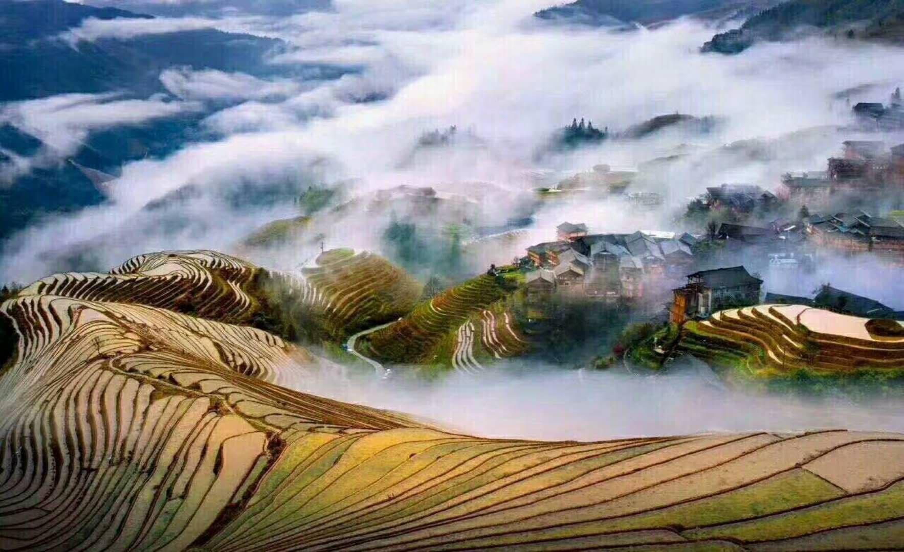 Guilin: Longji Rice Terraces& Long Hair Village Private Tour
