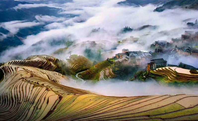 Guilin: Tour privato delle terrazze di riso di Longji e del villaggio dei capelli lunghi