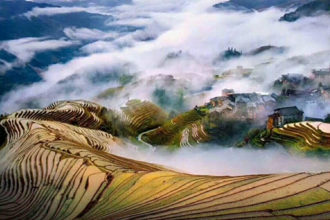 Guilin: Longji Rice Terraces& Long Hair Village Private Tour Package tour including entrance fee and lunch