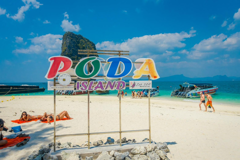 Krabi: Phi Phi-eilanden zonsopgangtour &amp; 4 eilanden per speedboot