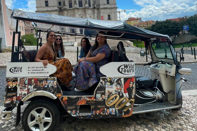 Tour privati di Lisbona in tuk-tuk 100% elettricitour privati di Lisbona in tuk-tuk 100% elettrici