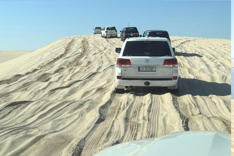 Doha:Inland sea Desert Safari Qatar, Dune Bashing ExperienceGemeinsame Tour mit Wüstensafari, Kamelritt und Binnenseebesuch