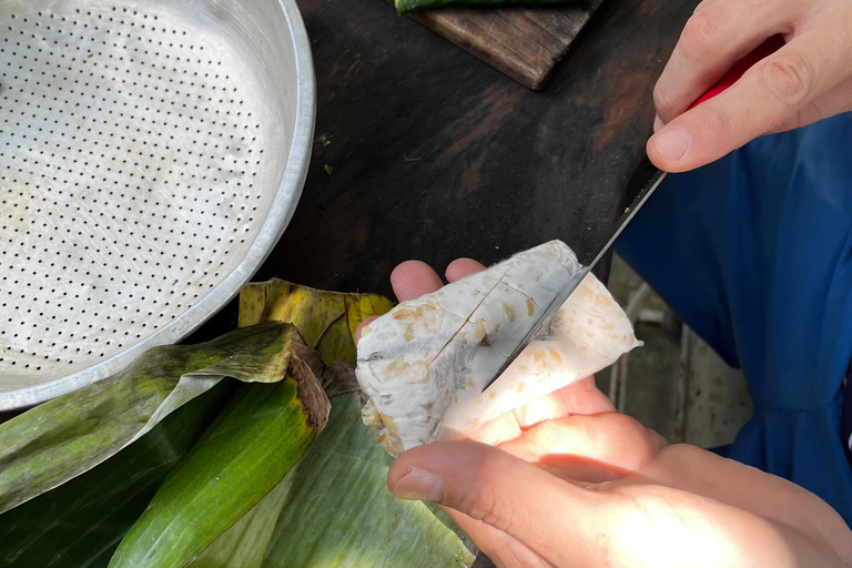 Aula de culinária indonésia em Yogyakarta