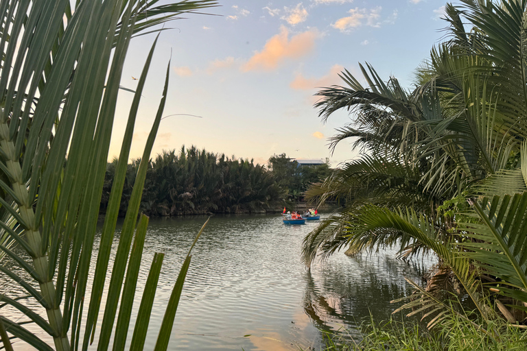 Hoi An Untold: E-scooter Tour to Countryside and Basket Boat