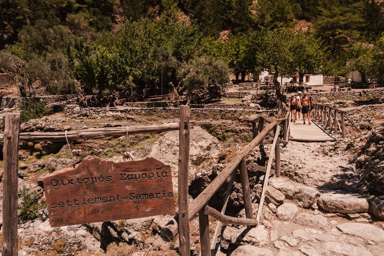 Garganta de Samaria: Excursión de un día desde Agia Pelagia, Heraklion y MaliaRecogida en Agia Pelagia, Lygaria y Fodele