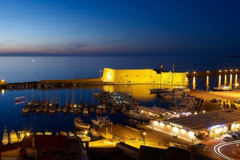 Dine & Wine on a moored Sailboat at Heraklion marina Semi-Private Dining on a moored Sailboat at Heraklion marina