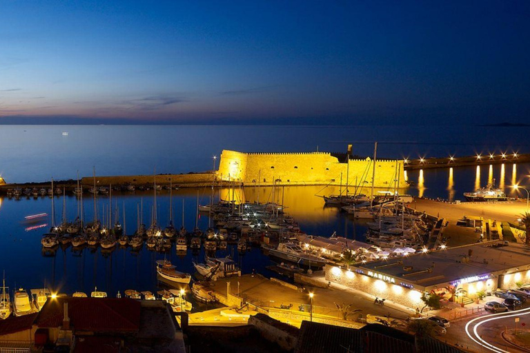 Dine & Wine on a moored Sailboat at Heraklion marina Semi-Private Dining on a moored Sailboat at Heraklion marina