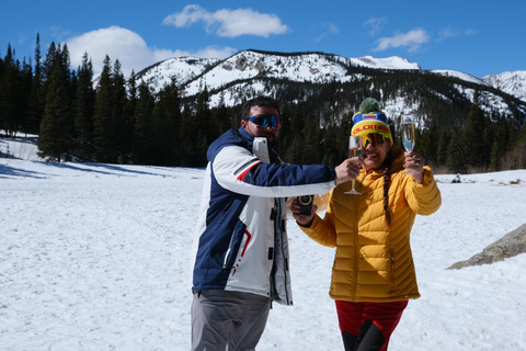 De Denver: Caminhada com raquetes de neve nas Montanhas RochosasCaminhada com raquetes de neve nas Montanhas Rochosas