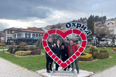 From Tirana; Day tour of Ohrid North Macedonia