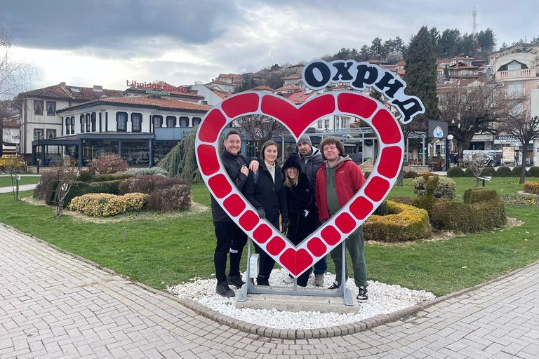 From Tirana; Day tour of Ohrid North Macedonia