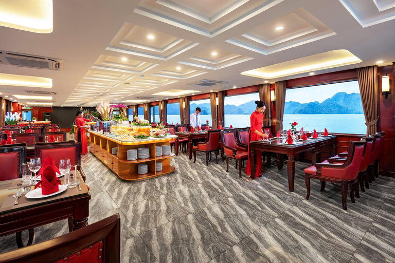 Hanoi: Halong Bay Full-Day Tour with 5-star Diamond Cruise