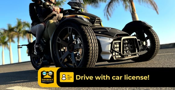 Can-Am Ryker moto / buggy / quad Tour: Coast (Maspalomas)
